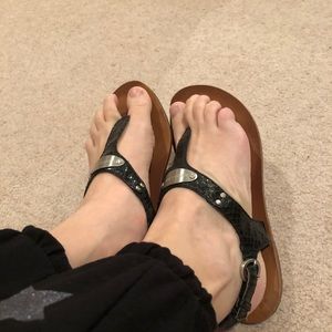 Black Michael Kors sandals